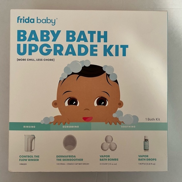 Frida Baby Baby Bath Upgrade Kit | Infant and Toddler Bath Essentials, Rinser - Picture 5 of 8